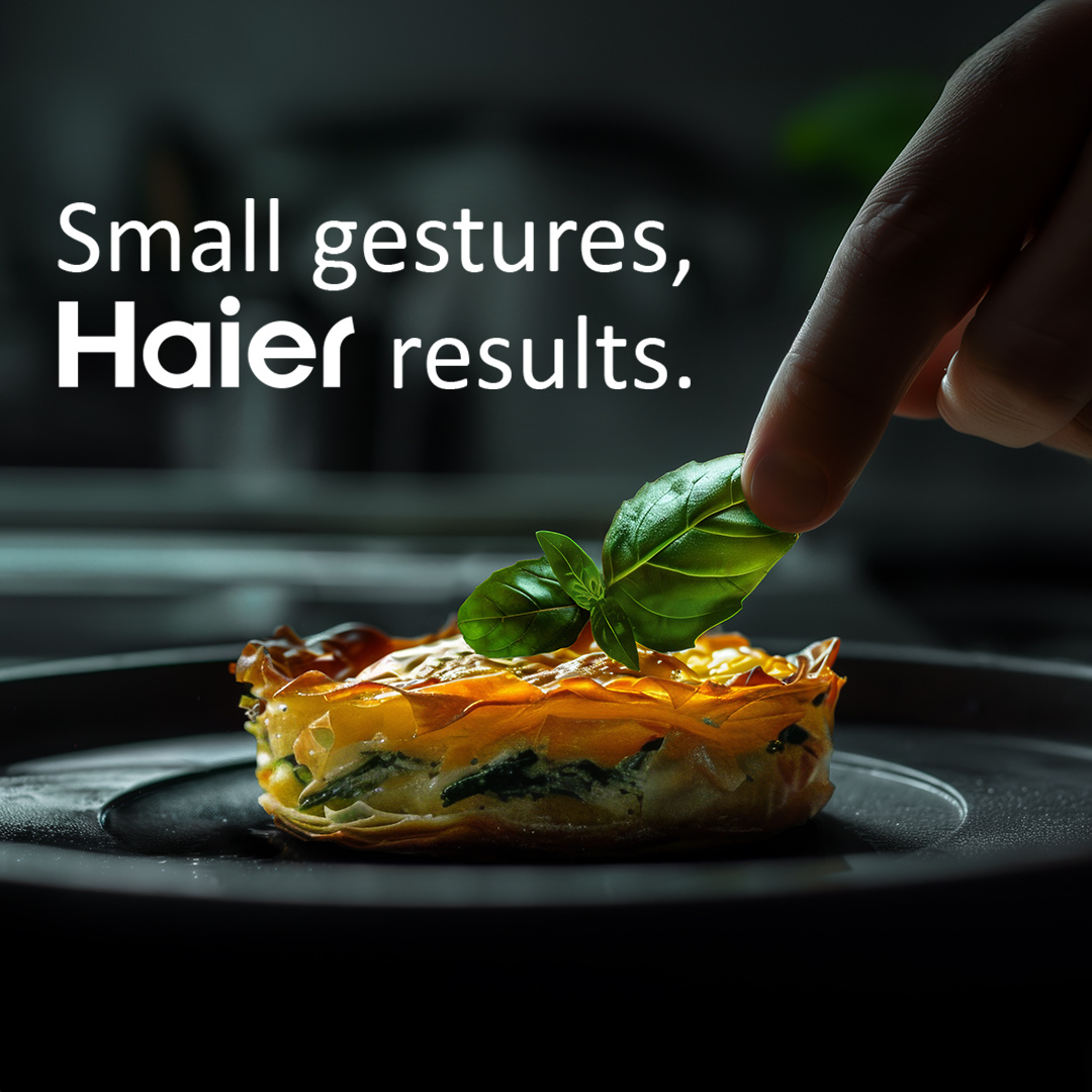 Image: Small gestures, Haier results.